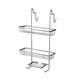 Porta Shampoo Arthi Piatina Onix - 0438