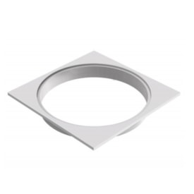 Porta Tampa Quadrada Tigre para Tampa Redonda 25cm - 27642527