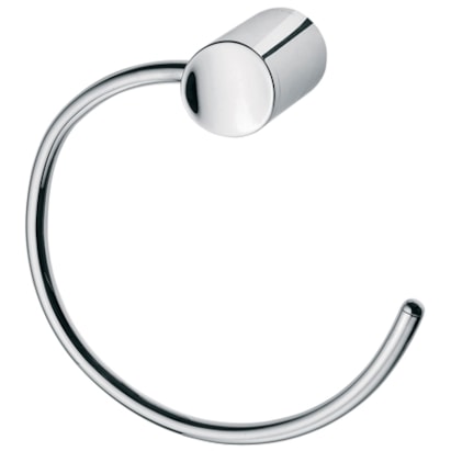 Porta Toalha Banheiro Argola Docol Single Cromado - 00158006