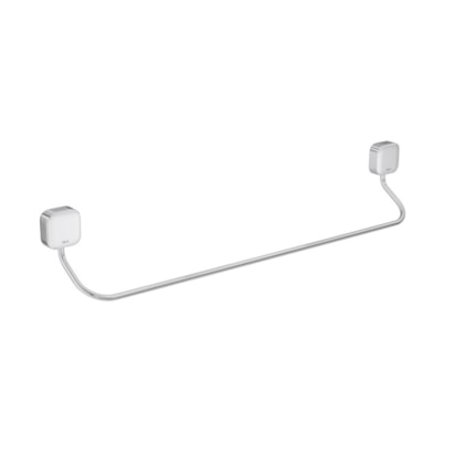 Porta Toalha Banheiro Barra Deca Pix 50cm Cromado - 2040.C02