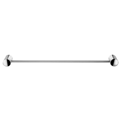 Porta Toalha Banheiro Barra Docol Single 50cm Cromado - 00158106