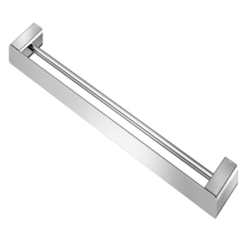 Porta Toalha Banheiro Barra Dupla Docol Flat 60cm Cromado - 01013706