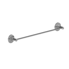 Porta Toalha Banheiro Bastão Plasnature Future Com Fixação Adesiva Cromado - Pla2004c