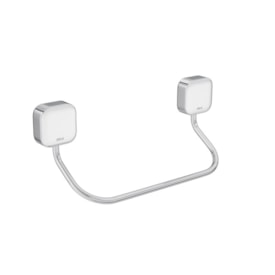 Porta Toalha Banheiro Curto Deca Pix 20cm Cromado - 2050.C02