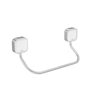 Porta Toalha Banheiro Curto Deca Pix 20cm Cromado - 2050.C02