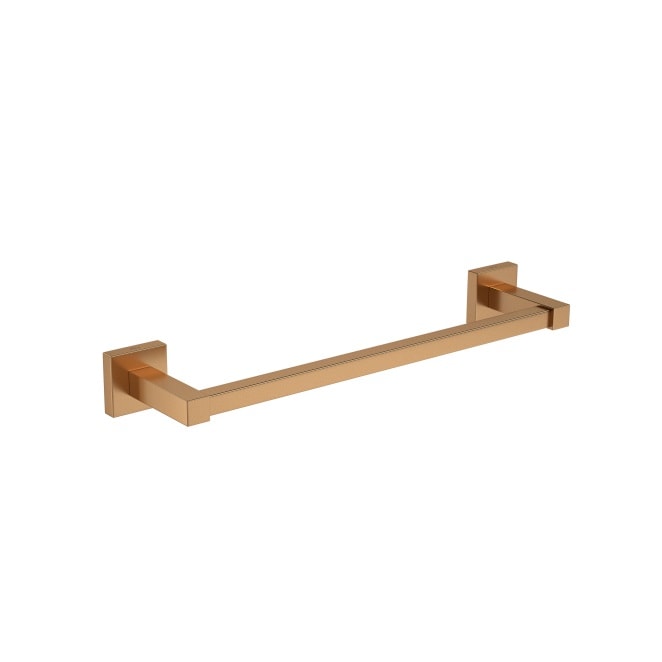 Porta Toalha Banheiro de Rosto Deca Quadratta 30cm Gold Matte - 2040.GL83.030.MT