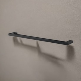 Porta Toalha Banheiro Duplo Barra Docol Flat Ônix - 90010137156