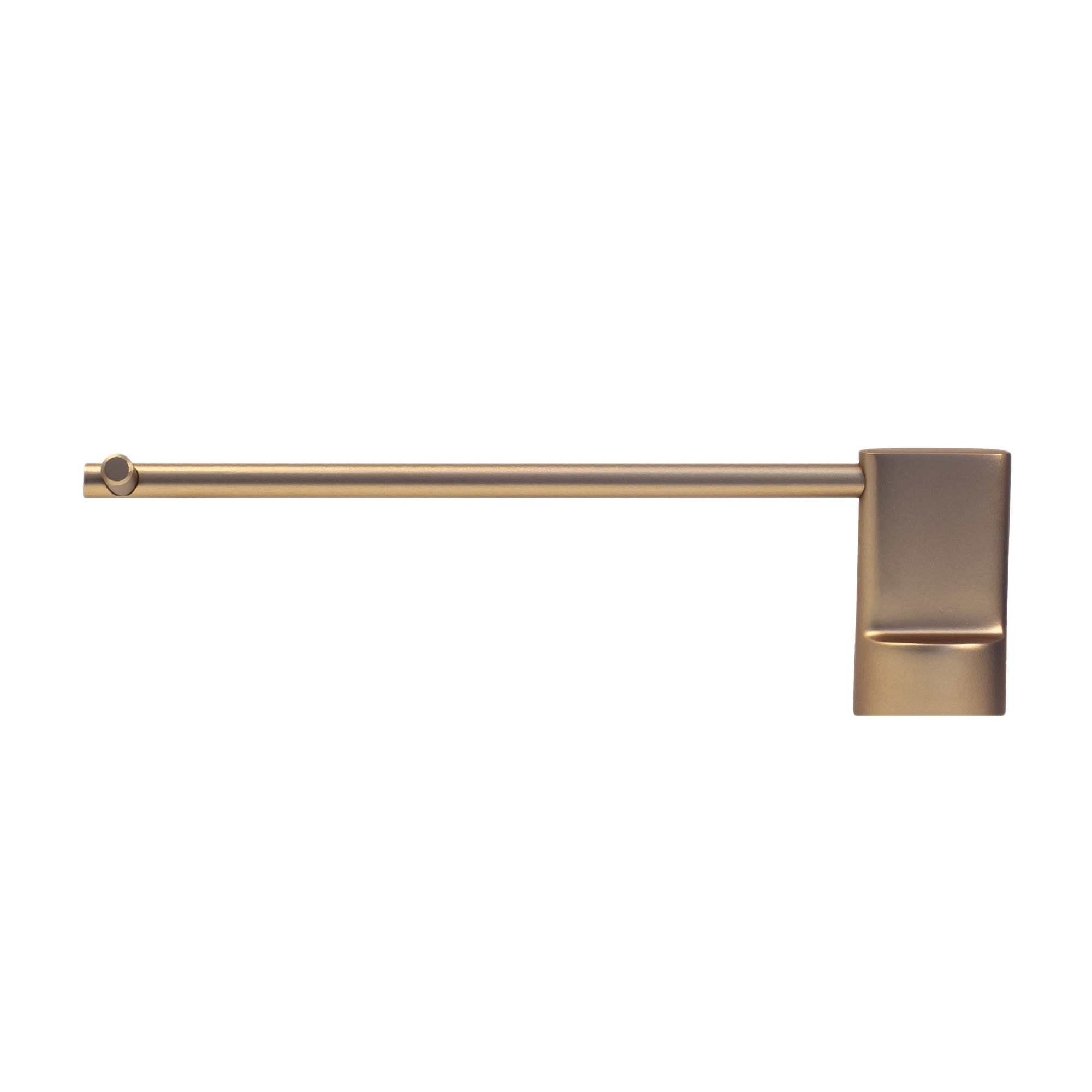 Porta Toalha Banheiro Kimetais Plena Red Gold Matte - AB002164