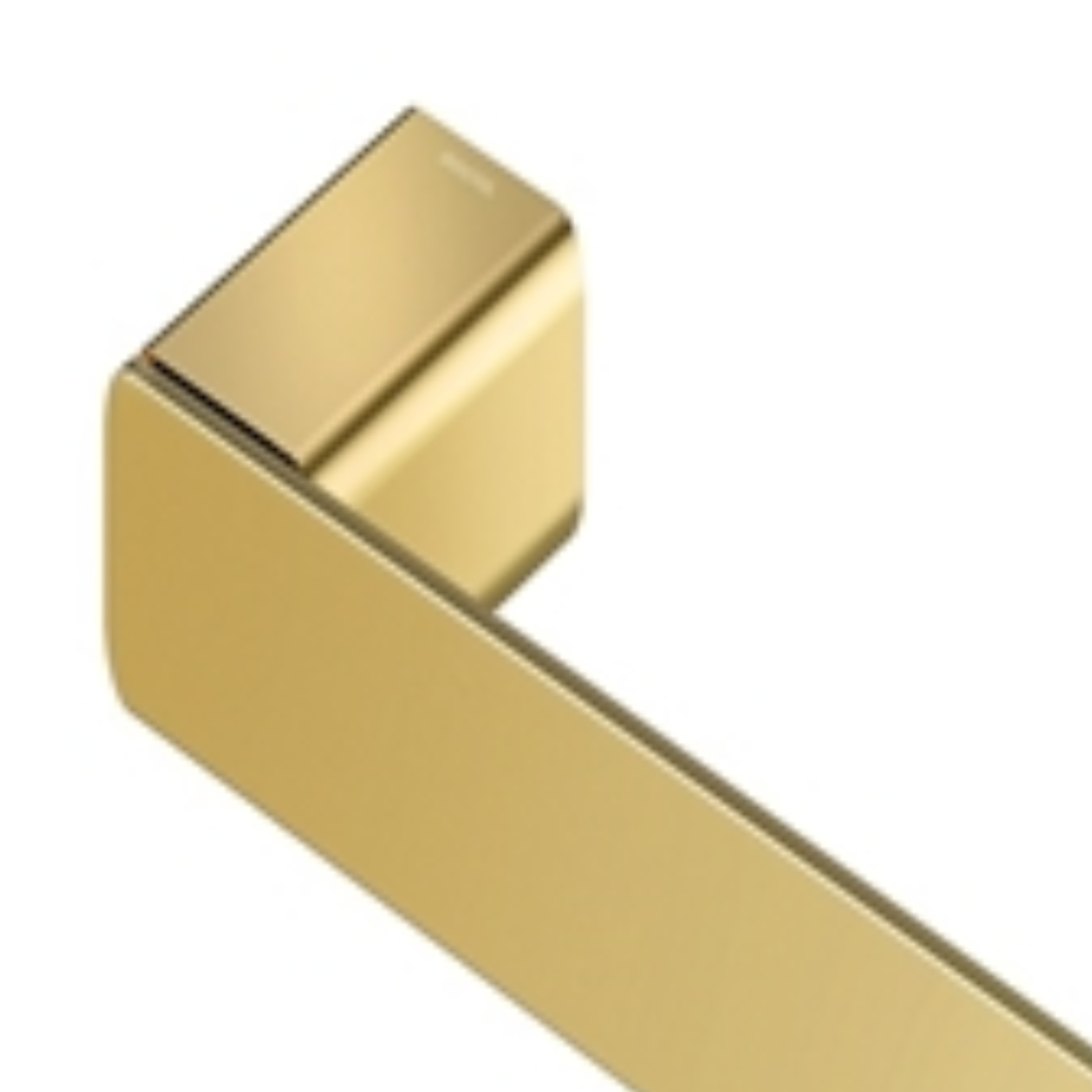 Porta Toalha Banheiro Rosto Docol Flat Ouro Polido - 1013643