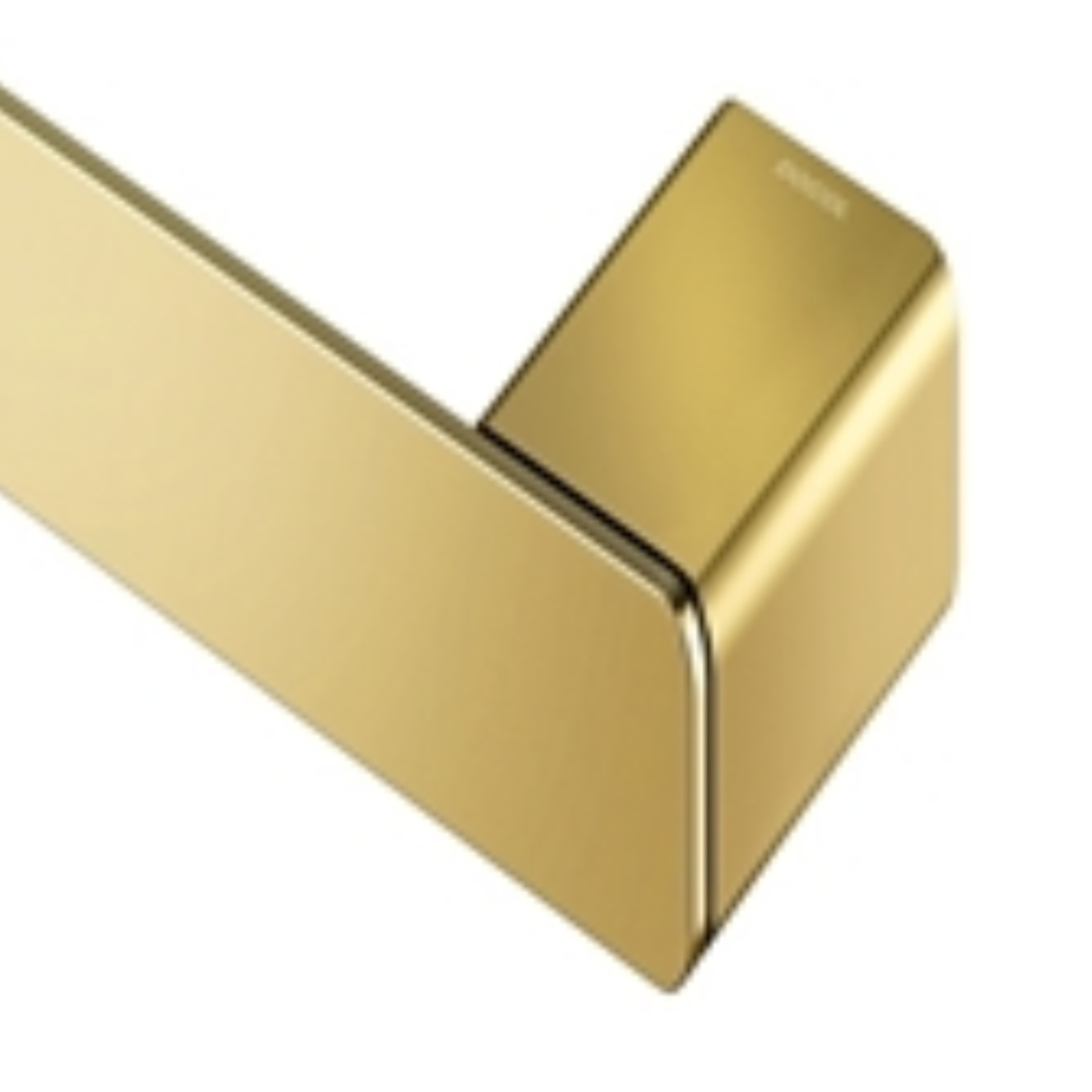 Porta Toalha Banheiro Rosto Docol Flat Ouro Polido - 1013643