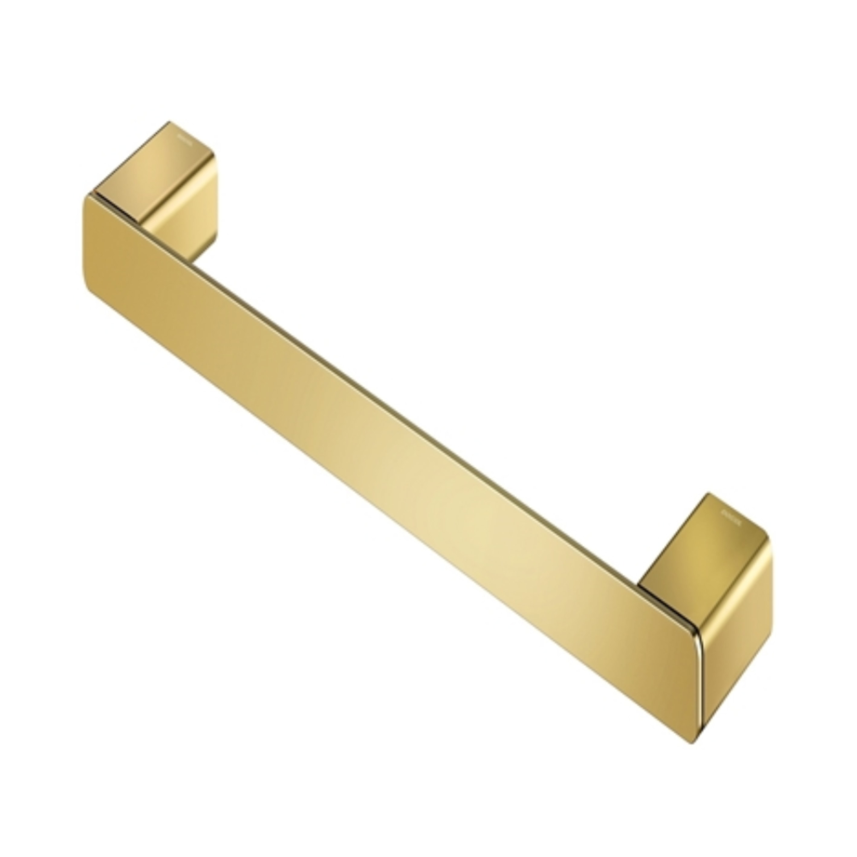 Porta Toalha Banheiro Rosto Docol Flat Ouro Polido - 1013643