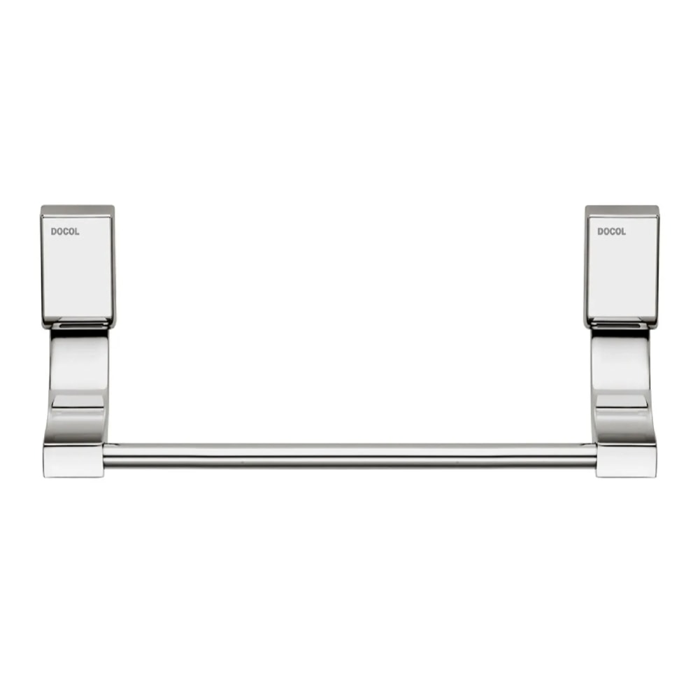 Porta Toalha Banheiro Rosto Docol Top 20cm Cromado - 00607306