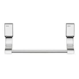 Porta Toalha Banheiro Rosto Docol Top 20cm Cromado - 00607306