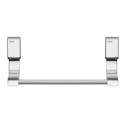 Porta Toalha Banheiro Rosto Docol Top 20cm Cromado - 00607306