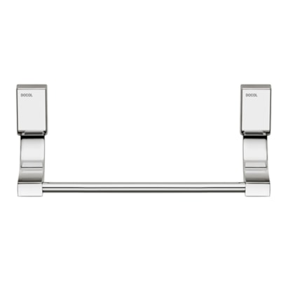 Porta Toalha Banheiro Rosto Docol Top 20cm Cromado - 00607306