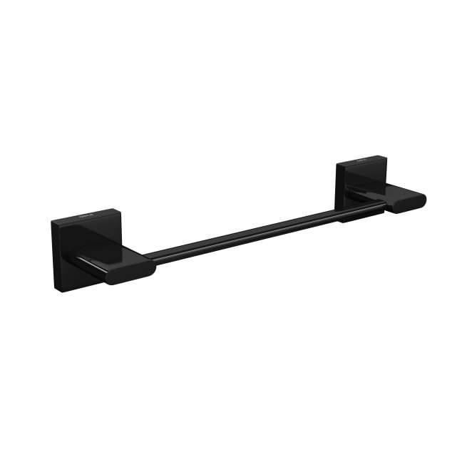 Porta Toalha Barra Deca Polo 30cm Black Noir - 2040.BL33.020.NO