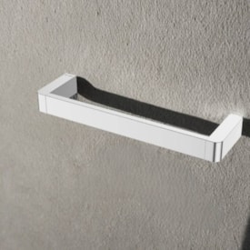 Porta Toalha Rosto Dax Iguaçu 30cm Cromado - DAX-2051-IG-CR