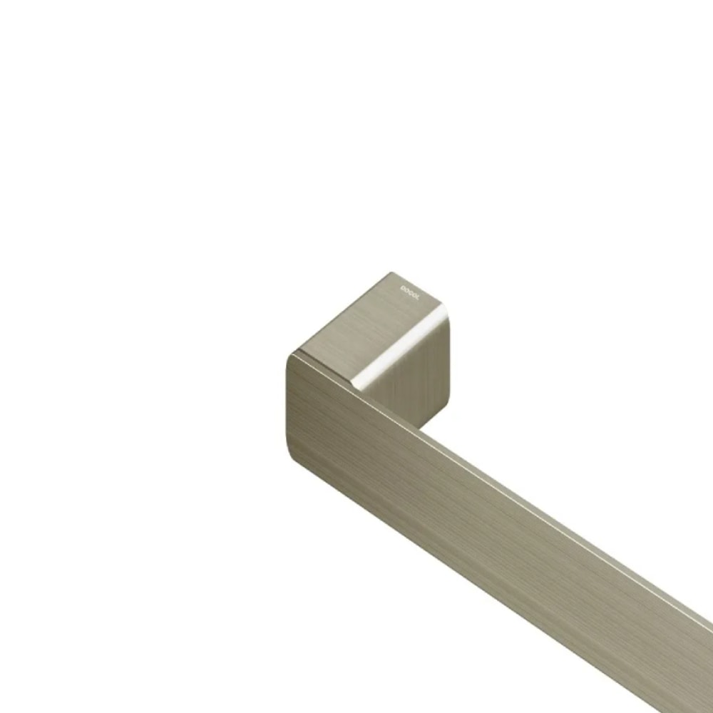 Porta Toalha Rosto Docol Flat 30cm Níquel Escovado - 90010136044