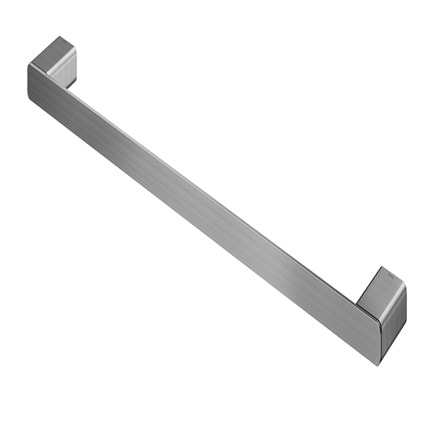 Porta Toalhas Banheiro Barra Docol Flat 60cm Grafite Escovado - 00961370