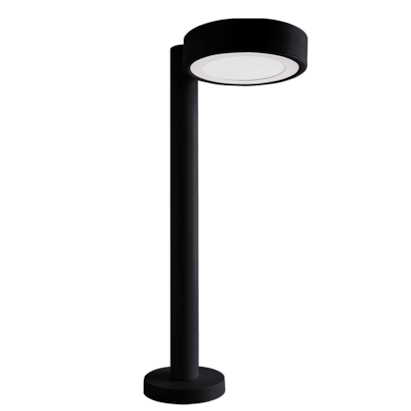 Poste de Jardim LED Startec 60cm 12W 6500K Preto - 100310031