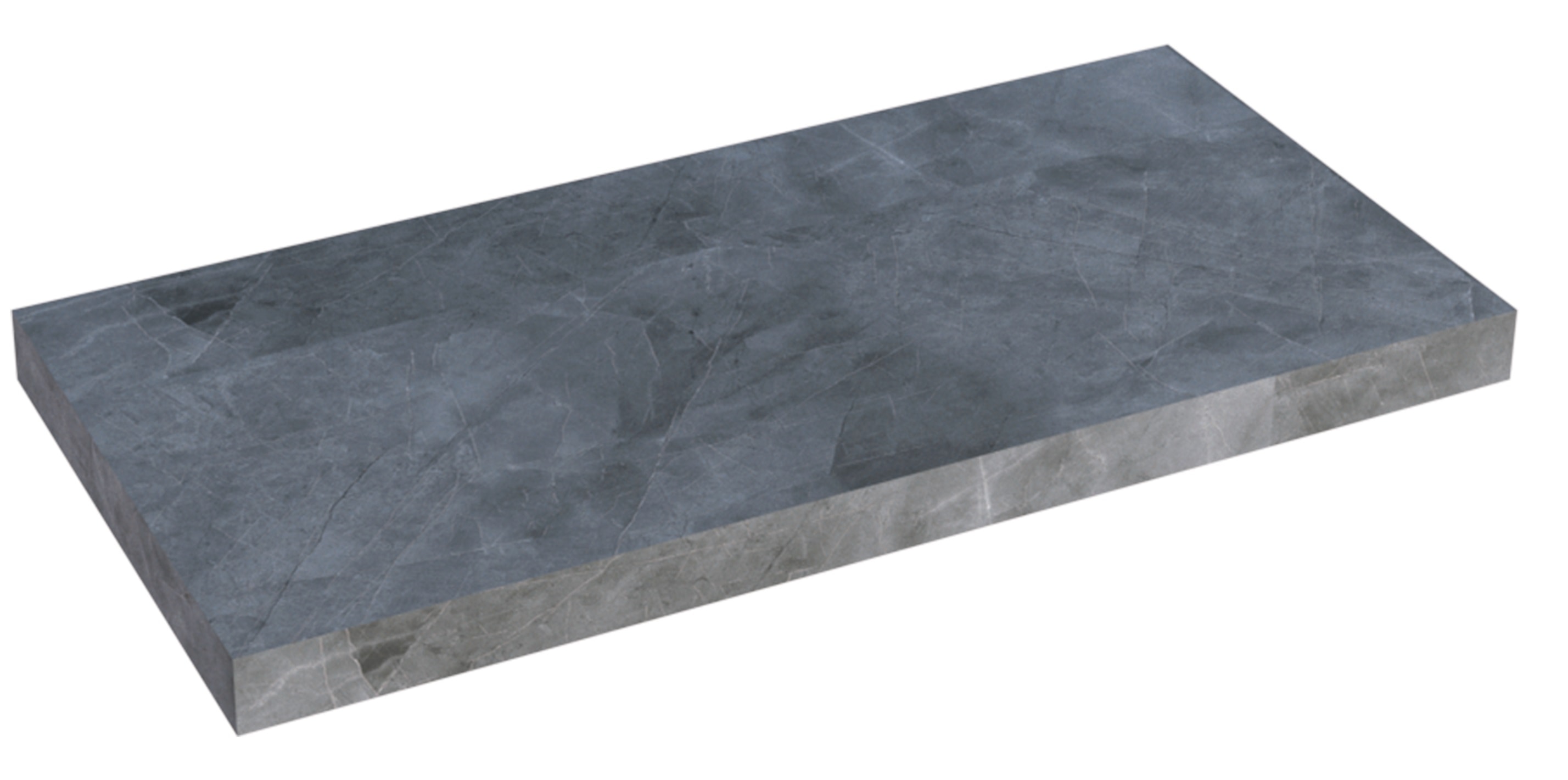 Prateleira Suspensa para Banheiro Cozimax Bergamo Cinza - 101499