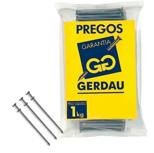 Prego 18x27 2 Cabeças 1 Kg