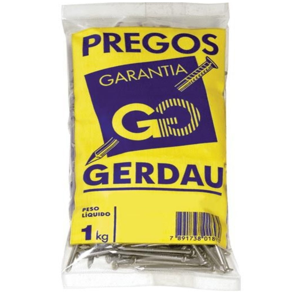 Prego 18x27 com Cabeça 1 Kg
