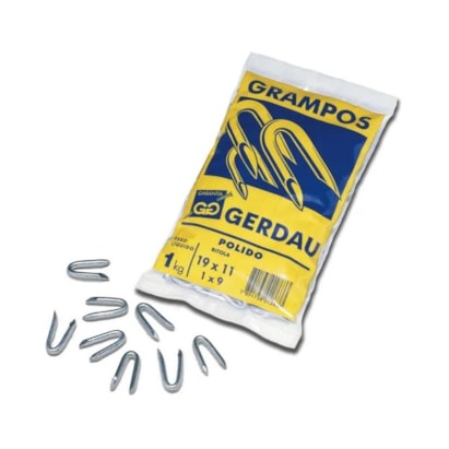 Prego 19x11 para Cerca Grampo Polido