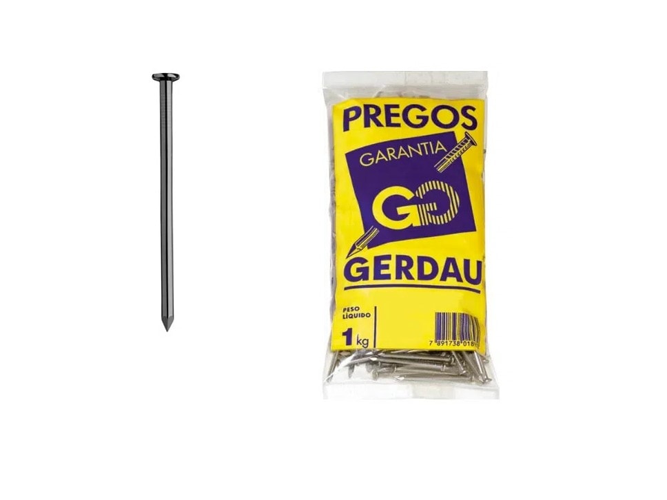 Prego 19x27 com Cabeça 1 Kg