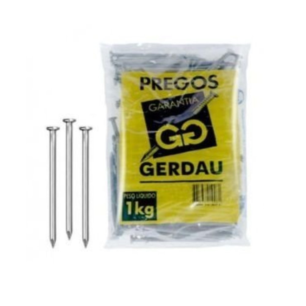 Prego 19x36 com Cabeça 1 Kg