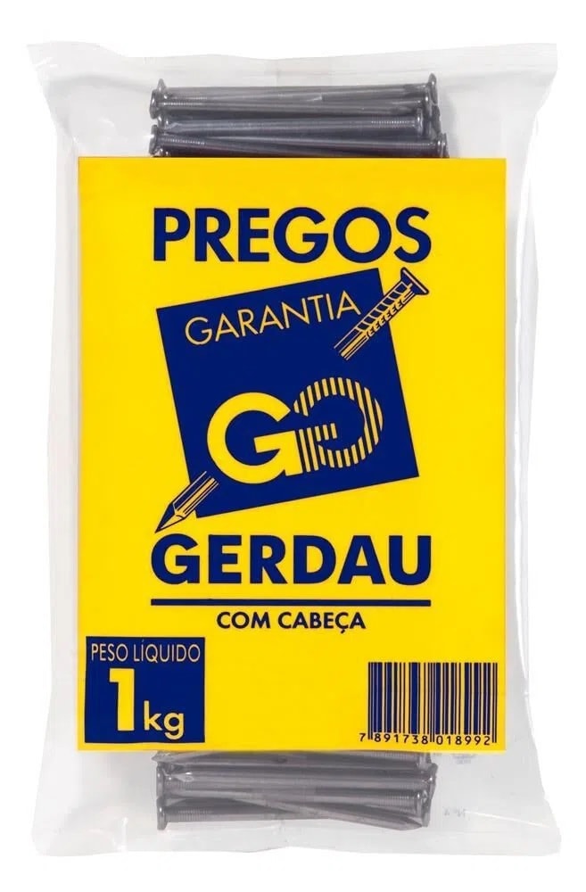 Prego Com Cabeça 20x42 1kg