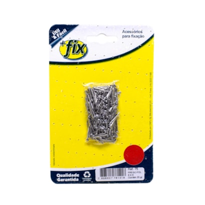 Prego +Fix 06x06 25gr Polido - R.75