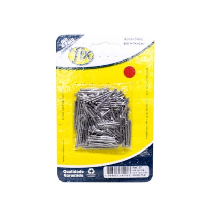 Prego +Fix 12x12 sem Cabeça 75gr Polido - R.57
