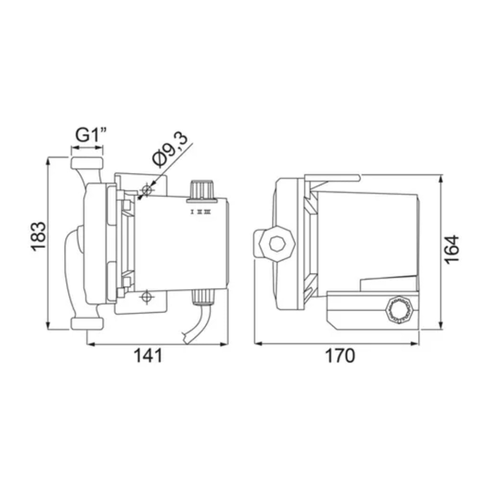 Pressurizador Pl20 Lorenzetti Monofásico - 7541017