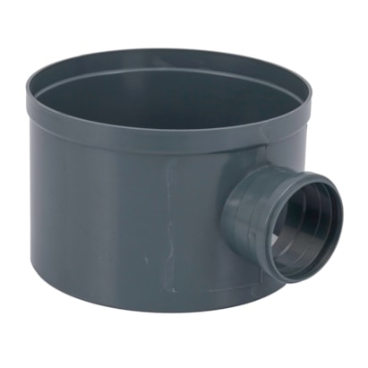 Prolongador de PVC para Caixa Multiuso DN300 com Entrada DN100 Tigre