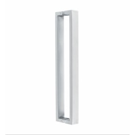 Puxador Inox Kromus Gama Barra Chata Par 102cm Escovado - 81001