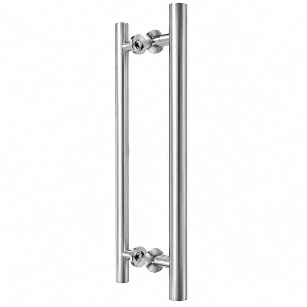 Puxador Inox Kromus Sena-D Tubolar Par 60cm Polido - 14060