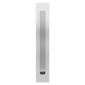 Puxador Pado Concha Cavidade Quadrada 150mm Inox Polido - 59122907