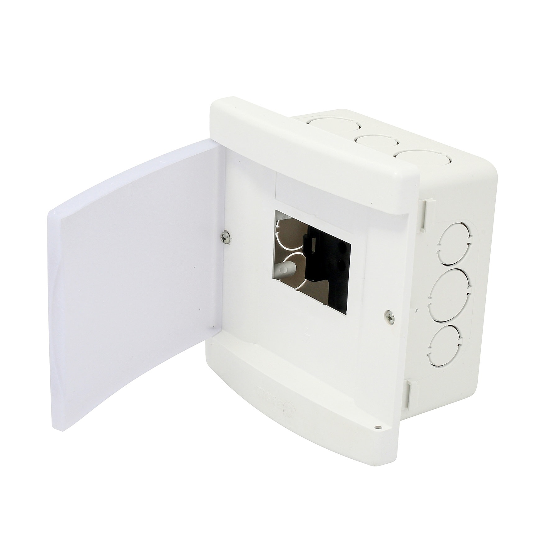 Quadro de Distribuição de Embutir Tigre para 3/4 Disjuntores Porta Transparente - 33047029