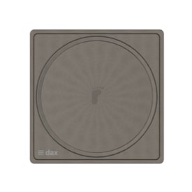 Ralo Click 10x10 Dax Cinza - DAX-RC-10-GR