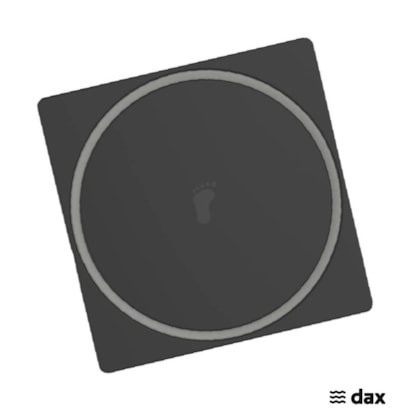 Ralo Click 10x10cm Dax Black - DAX-RC-10-BL