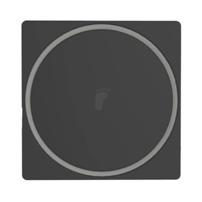 Ralo Click 10x10cm Dax Black - DAX-RC-10-BL