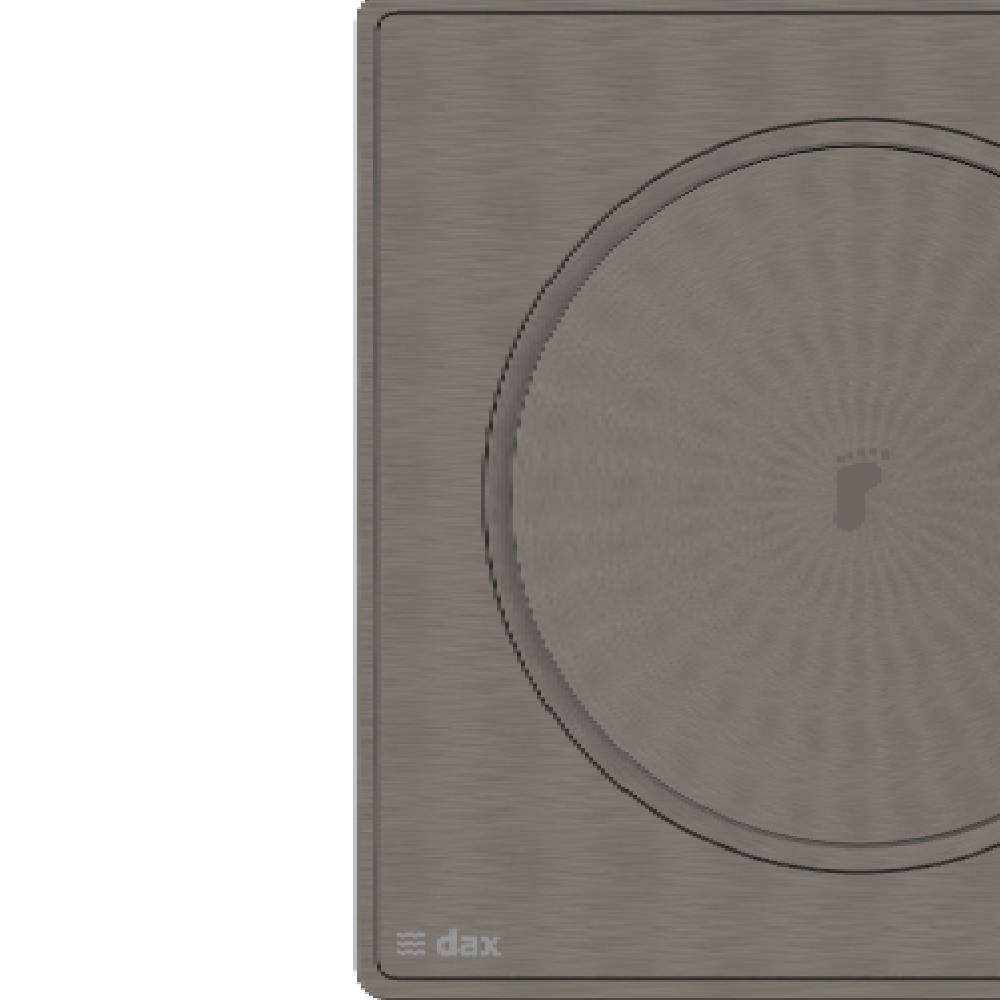 Ralo Click 15x15 Dax Cinza - DAX-RC-15-GR