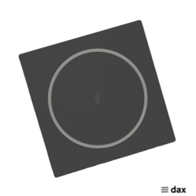 Ralo Click 15x15cm Dax Black - DAX-RC-15-BL