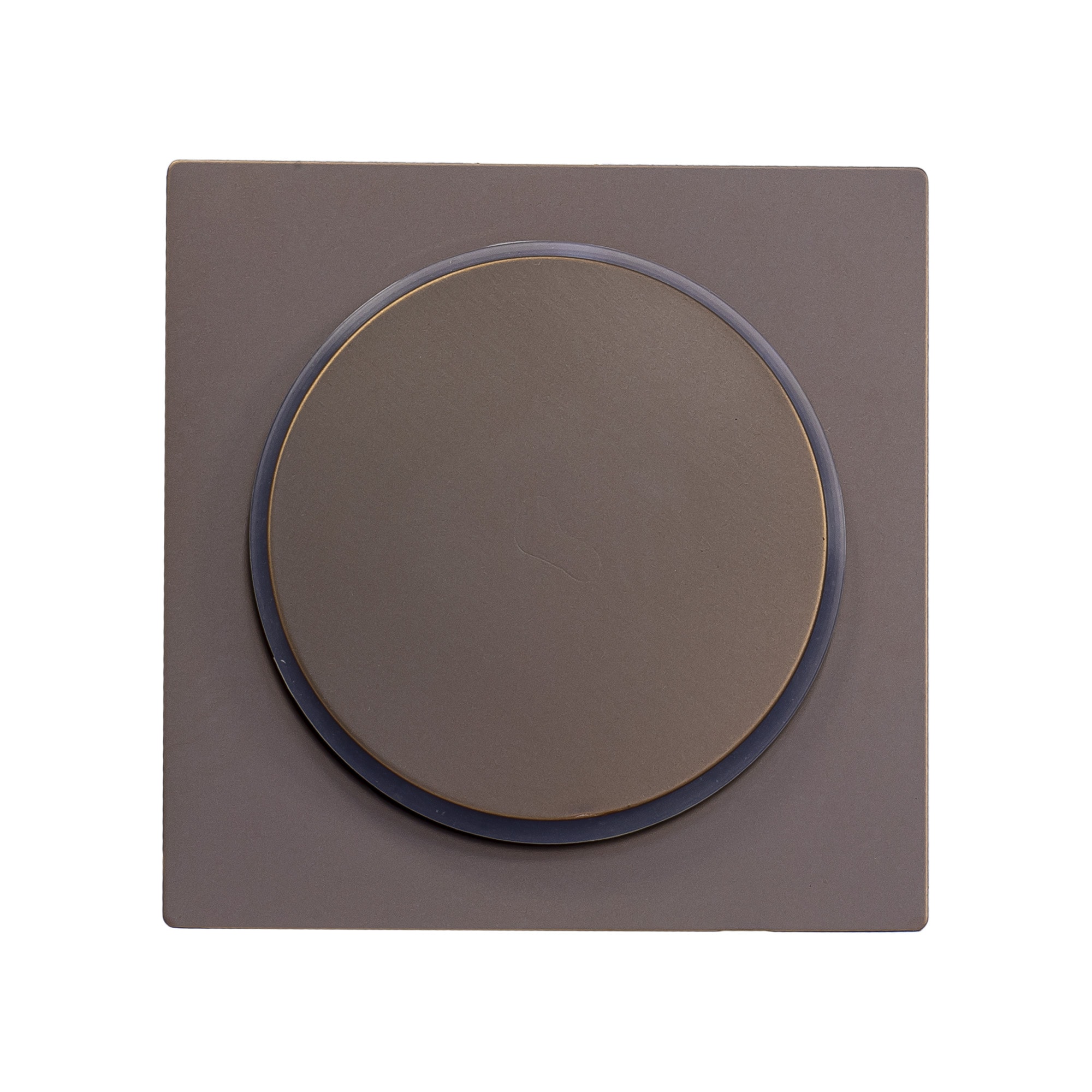 Ralo Click em Aço Inox Kimetais Quadrado 10x10cm Gold Matte - GR000024