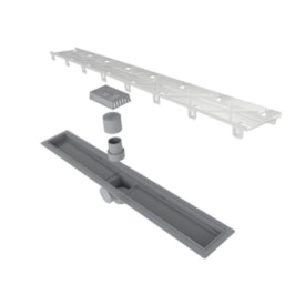 Ralo Linear Elleve com Tampa Oculta Caixa Sifonada 70cm - 916