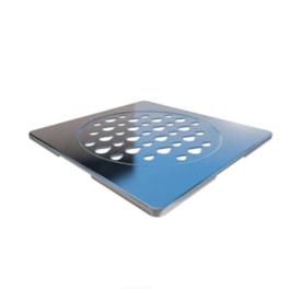 Ralo Linear Novii Grelha Quadrada 15cm Polida com Acessorios - 5206