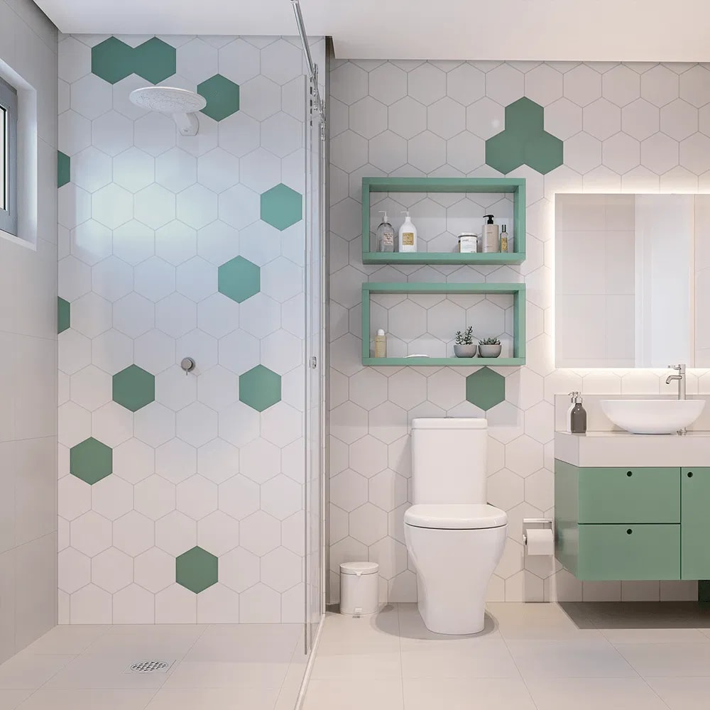 Ralo Linear Novii Grelha Quadrada Polida 10cm Com Acessórios - 5205