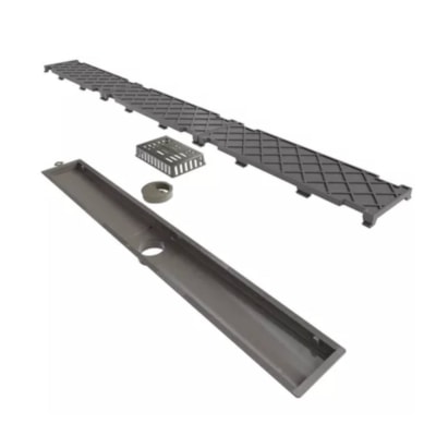 Ralo Linear Novii Pvc Seco 75cm Saida Central Oculto - 8881