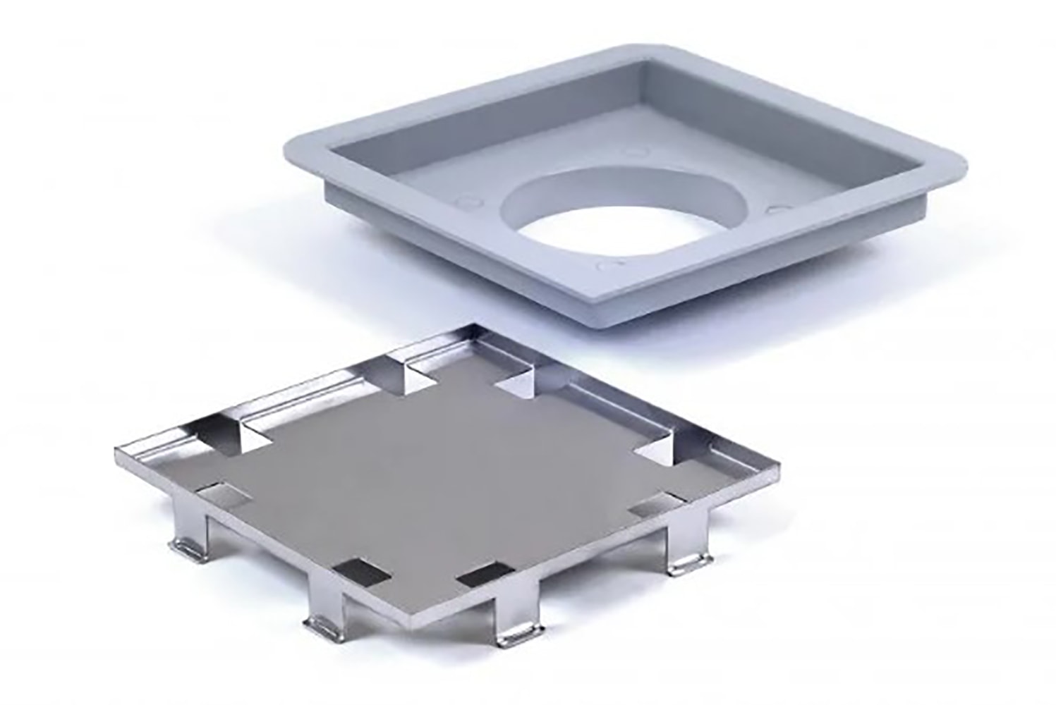 Ralo Linear Square com Tampa Oculta 15x15cm - RSQPQ